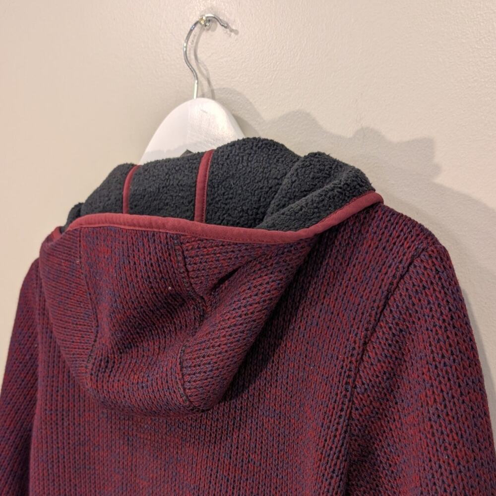 Merrell Select Regulate Jacket Knit Fleece Lined Full Zip Hood Layer - Size M - Picture 5 of 10